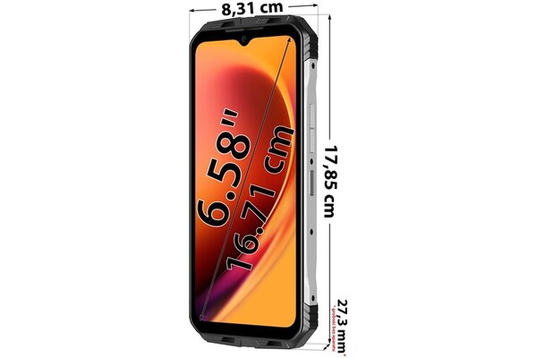Smartfon DOOGEE Doogee V Max 5G srebrny 6.58" 12.0GB/256.0GB