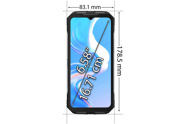 Smartfon DOOGEE V31 5G czarny 6.58" 12.0GB/256.0GB