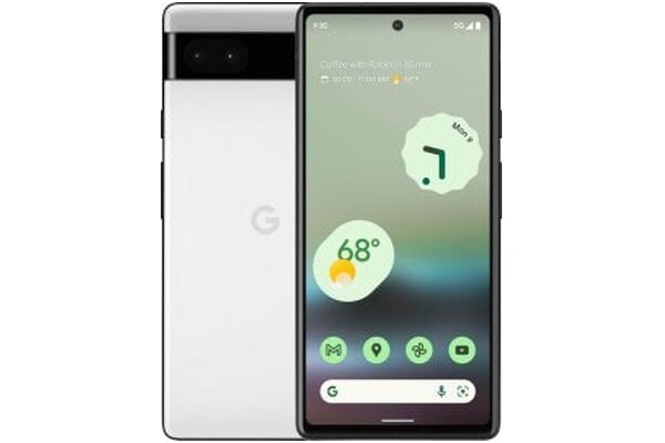 Smartfon Google Pixel 6a 5G biały 6.10" 6.0GB/128.0GB