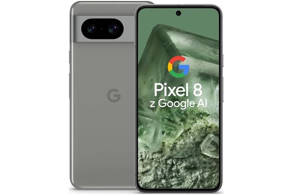 Smartfon Google Pixel 8 5G zielono-szary 6.20" 8.0GB/128.0GB