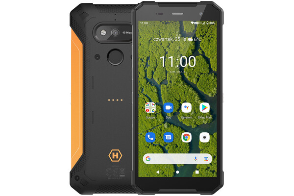 Smartfon HAMMER Explorer pomarańczowy 5.72" 4.0GB/64.0GB