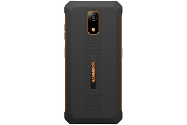 Smartfon HAMMER Iron czarno-pomarańczowy 6.56" 4.0GB/64.0GB