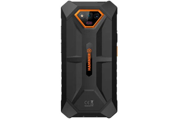 Smartfon HAMMER Iron pomarańczowy 6.50" 6.0GB/64.0GB