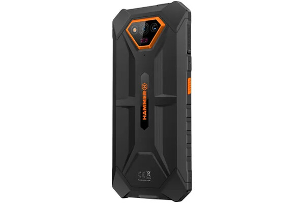 Smartfon HAMMER Iron pomarańczowy 6.50" 6.0GB/64.0GB