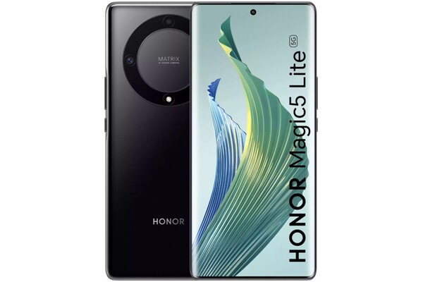 Smartfon HONOR Magic5 Lite 5G czarny 6.67" 6.0GB/128.0GB