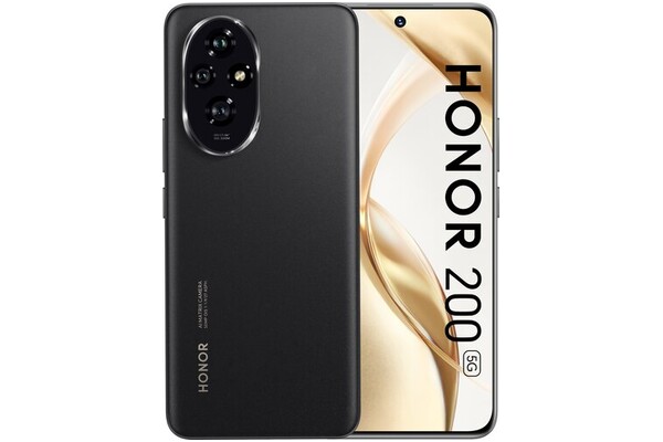Smartfon HONOR 200 5G czarny 6.70" 8.0GB/256.0GB