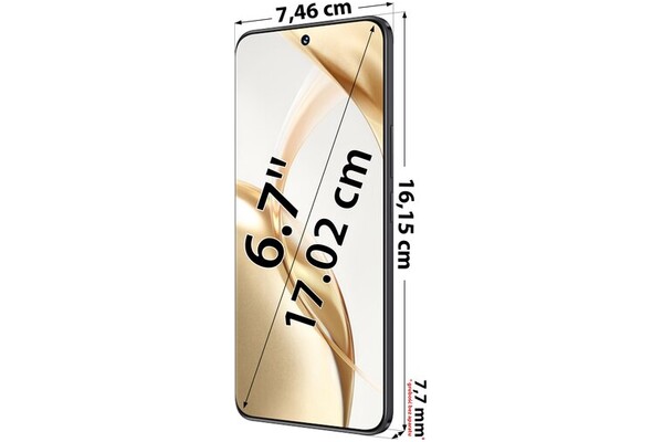Smartfon HONOR 200 5G czarny 6.70" 8.0GB/256.0GB