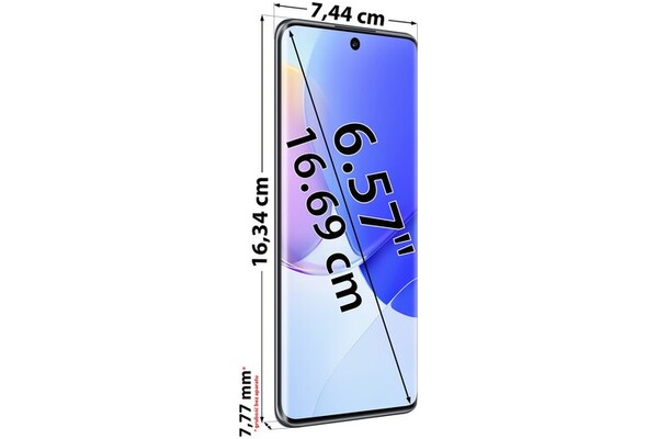 Smartfon Huawei nova 9 czarny 6.57" 8.0GB/128.0GB