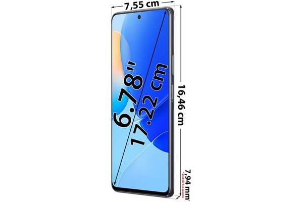 Smartfon Huawei nova 9 SE czarny 6.78" 8.0GB/128.0GB