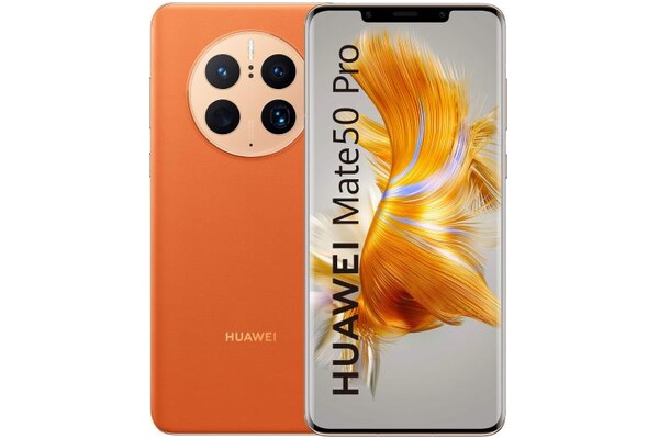 Smartfon Huawei Mate 50 Pro pomarańczowy 6.74" 8.0GB/512.0GB