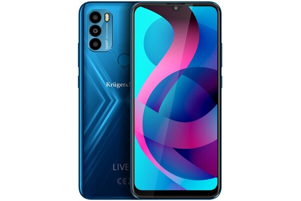 Smartfon Kruger&Matz Live 9 niebieski 6.50" 4.0GB/64.0GB
