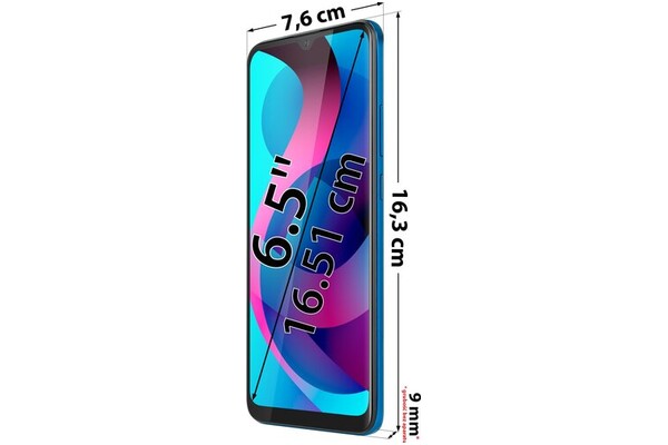 Smartfon Kruger&Matz Live 9 niebieski 6.50" 4.0GB/64.0GB