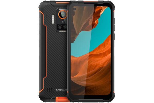 Smartfon Kruger&Matz Drive 10 czarno-pomarańczowy 6.49" 6.0GB/12.5GB