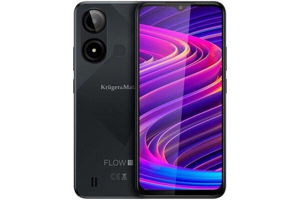 Smartfon Kruger&Matz Flow 11 czarny 6.56" 4.0GB/64.0GB