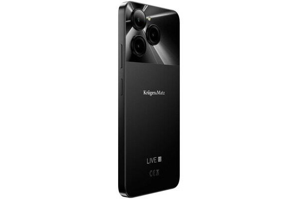 Smartfon Kruger&Matz Live 12 czarny 6.75" 8.0GB/256.0GB
