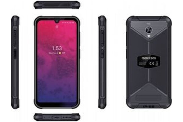 Smartfon MaxCom Strong czarny 5.70" 3.0GB/32.0GB