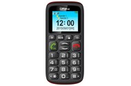 Smartfon MaxCom czarny 1.80" poniżej 0.1GB/poniżej 0.5GB