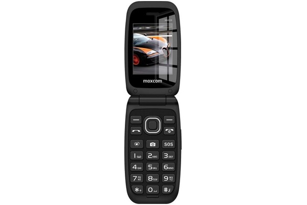 Smartfon MaxCom czarny 2.40" poniżej 0.1GB/