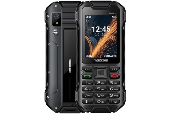 Smartfon MaxCom Strong czarny 2.40" poniżej 0.1GB/poniżej 0.5GB