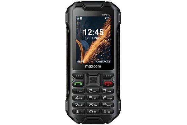 Smartfon MaxCom Strong czarny 2.40" poniżej 0.1GB/poniżej 0.5GB