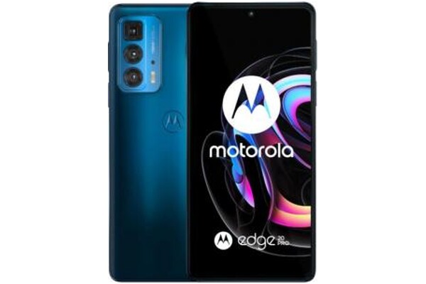 Smartfon Motorola edge 20 pro 5G niebieski 6.70" 12.0GB/256.0GB