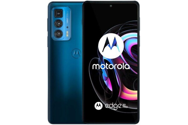 Smartfon Motorola edge 20 pro 5G niebieski 6.70" 12.0GB/256.0GB