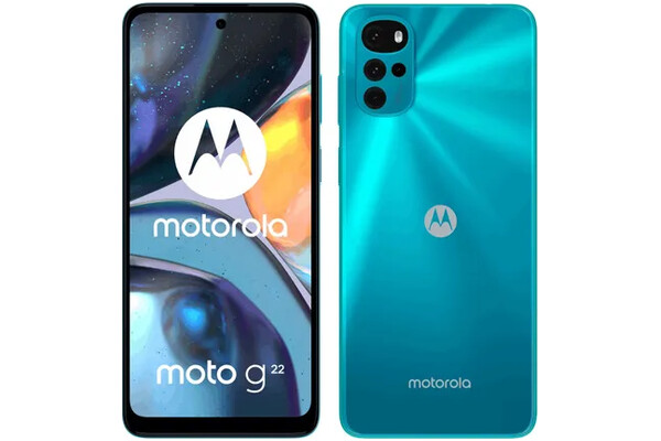 Smartfon Motorola moto g22 błękitny 6.50" 4.0GB/64.0GB