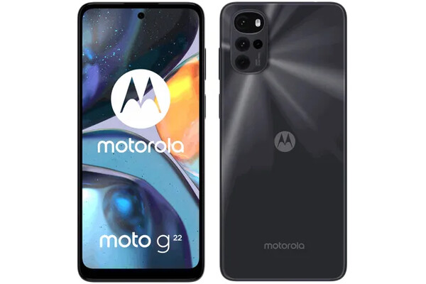 Smartfon Motorola moto g22 czarny 6.50" 4.0GB/64.0GB