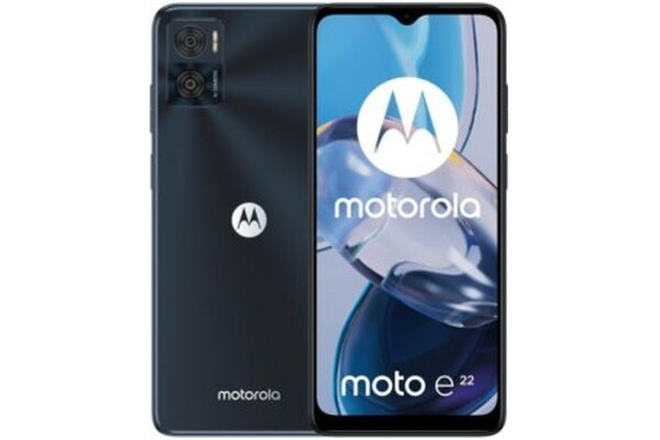Smartfon Motorola moto e22 czarny 6.50" 3.0GB/32.0GB