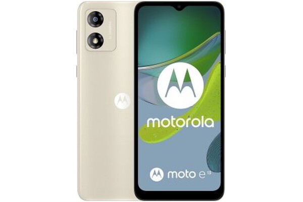 Smartfon Motorola moto e13 kremowy 6.52" 2.0GB/64.0GB