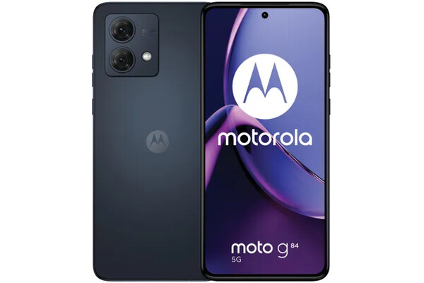 Smartfon Motorola motorola g84 5G czarny 6.50" 12.0GB/256.0GB