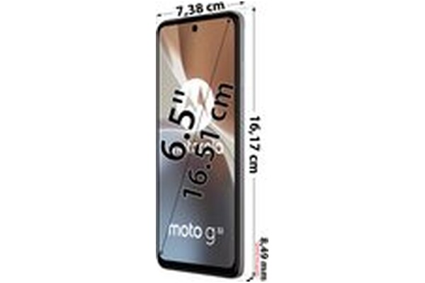 Smartfon Motorola moto g32 srebrny 6.50" 8.0GB/256.0GB