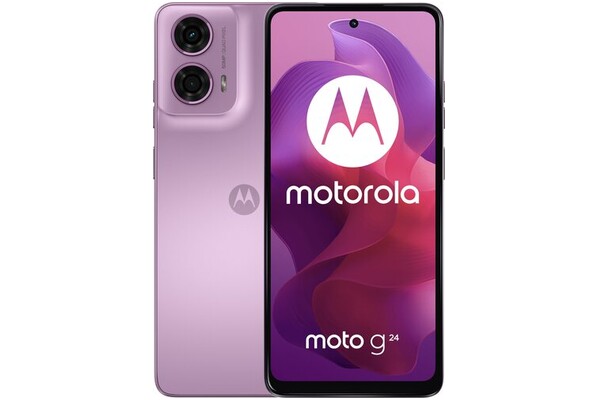 Smartfon Motorola moto g24 fioletowy 6.56" 8.0GB/128.0GB
