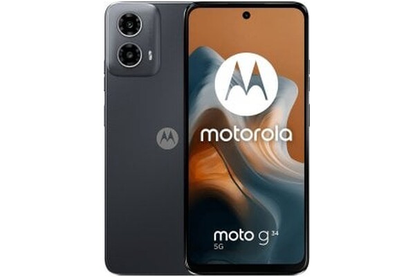 Smartfon Motorola moto g34 5G czarny 6.50" 4.0GB/128.0GB