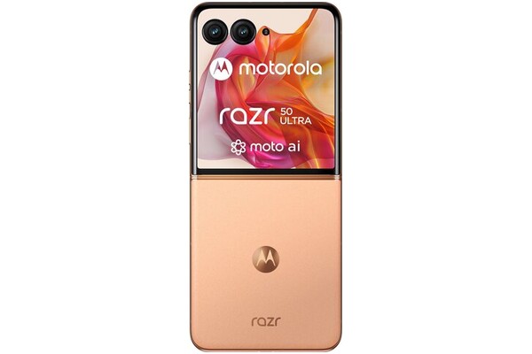 Smartfon Motorola razr 50 ultra 5G pomarańczowy 4.00" 12.0GB/512.0GB
