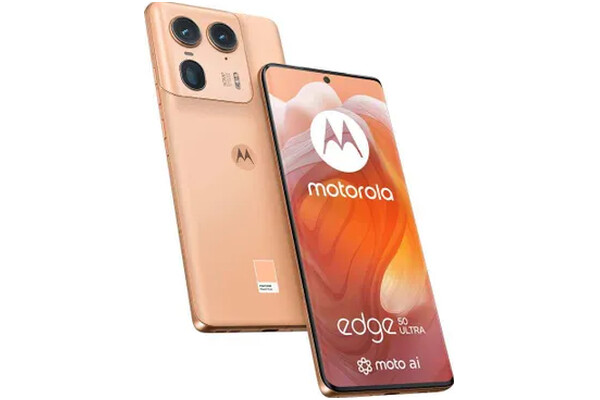 Smartfon Motorola edge 50 ultra 5G pomarańczowo-fuzz 6.70" 16.0GB/1024.0GB