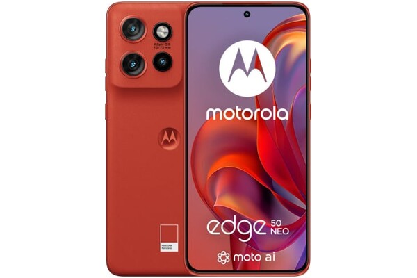 Smartfon Motorola edge 50 neo 5G pomarańczowy 6.36" 12.0GB/512.0GB