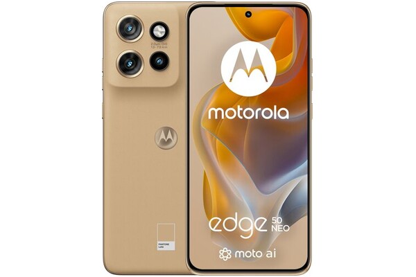 Smartfon Motorola edge 50 neo 5G beżowy 6.40" 12.0GB/512.0GB