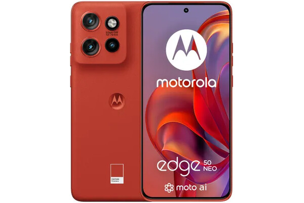 Smartfon Motorola edge 50 neo czerwony 6.40" 12.0GB/512.0GB