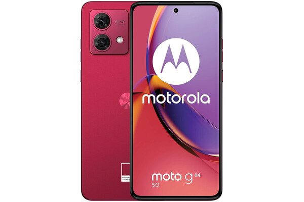 Smartfon Motorola moto g84 5G różowy 6.50" 8.0GB/256.0GB