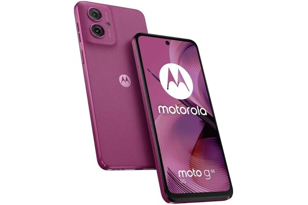 Smartfon Motorola moto g55 5G fioletowy 6.49" 8.0GB/256.0GB