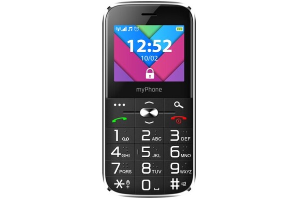 Smartfon myPhone Halo C czarny 2.20" poniżej 0.1GB/poniżej 0.5GB