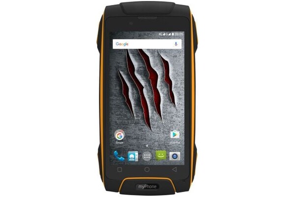 Smartfon myPhone Hammer AXE czarno-pomarańczowy 4.50" 2.0GB/16.0GB