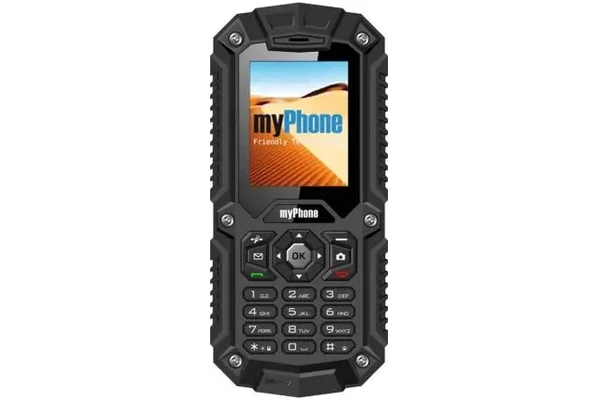 Smartfon myPhone Hammer czarny 2.00" poniżej 0.5GB/poniżej 0.5GB