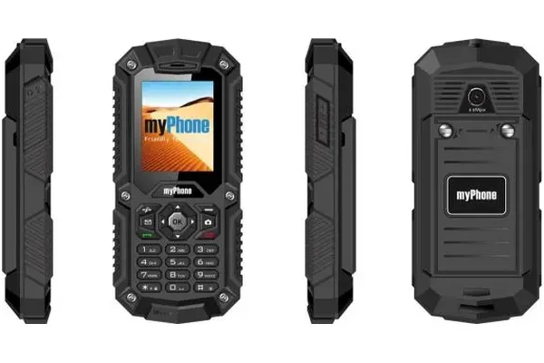 Smartfon myPhone Hammer czarny 2.00" poniżej 0.5GB/poniżej 0.5GB