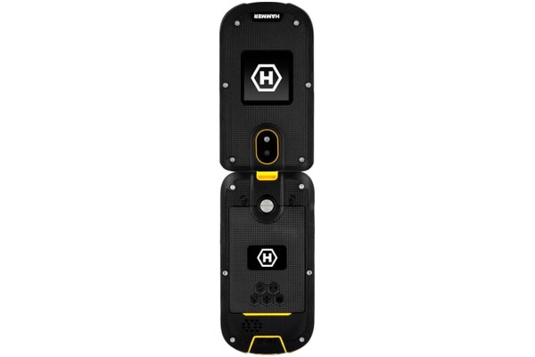 Smartfon myPhone Hammer Bow czarno-żółty 2.40" poniżej 0.1GB/poniżej 0.5GB