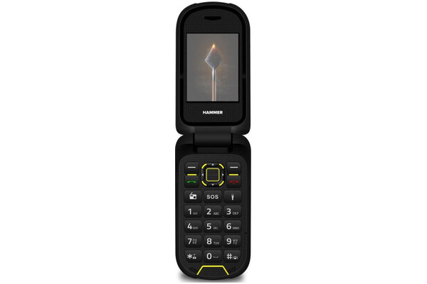 Smartfon myPhone Hammer Bow żółty 2.10" poniżej 0.1GB/poniżej 0.5GB