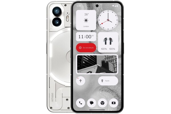 Smartfon NOTHING Phone 2 5G biały 6.70" 12.0GB/256.0GB