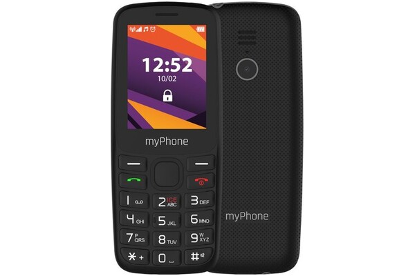 Smartfon myPhone 6410 czarny 2.40" poniżej 0.1GB/poniżej 0.5GB