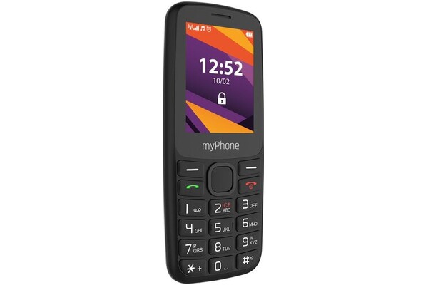 Smartfon myPhone 6410 czarny 2.40" poniżej 0.1GB/poniżej 0.5GB